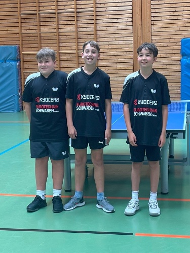 U14: Fabio Bruscia, Ben Louis Heibel, Timur Baltaci