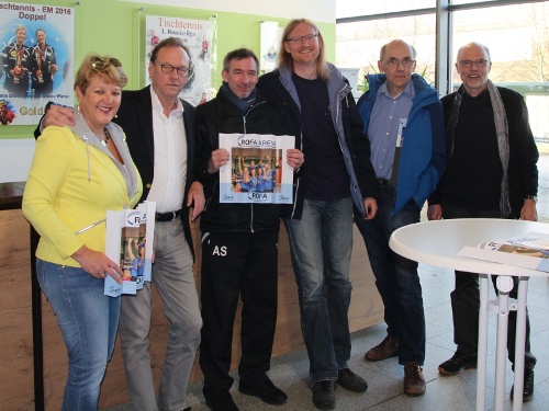 Sabine Balletshofer, Günter Lodes, Alain Schulcz, Christian Munz, Hans Müll und Uli Bayha